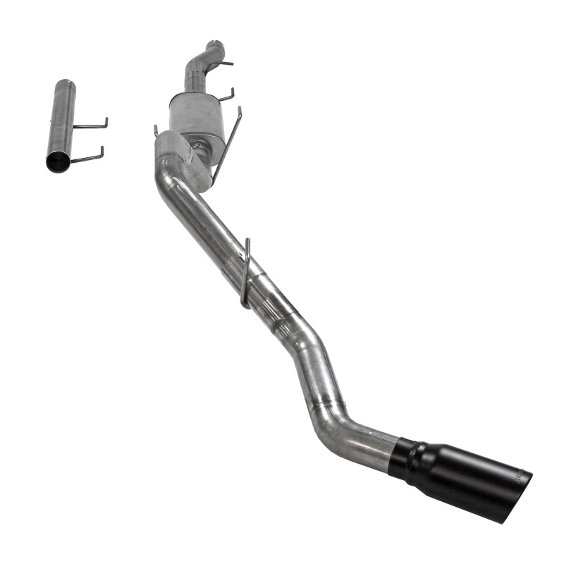 RAM 3500 Performance Exhaust - Flowmaster - Cat Back, Single Side Exit, Flow FX - Black - `14-`24