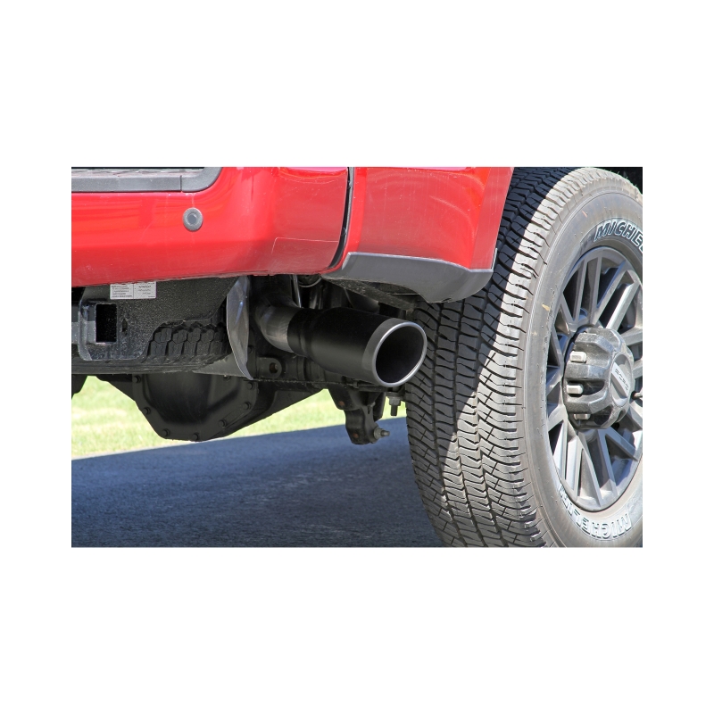 Ford F-250 Super Duty Performance Exhaust - Flowmaster - Cat-Back, Single Side Exit, Flow FX - Black - `17-`26