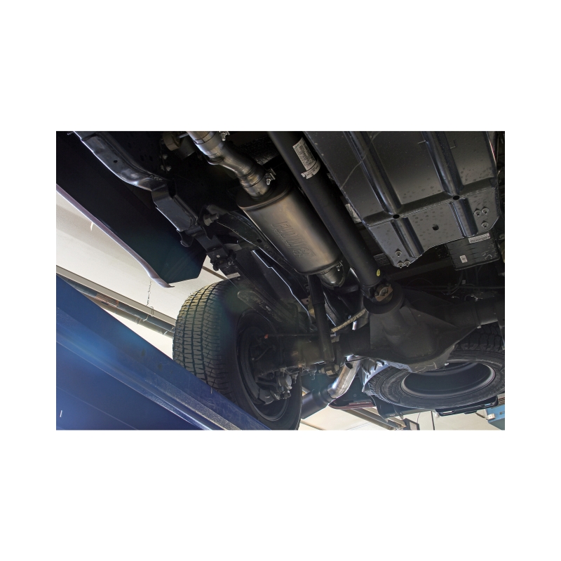 Ford F-350 Super Duty Performance Exhaust - Flowmaster - Cat-Back, Single Side Exit, Flow FX - Black - `17-`26