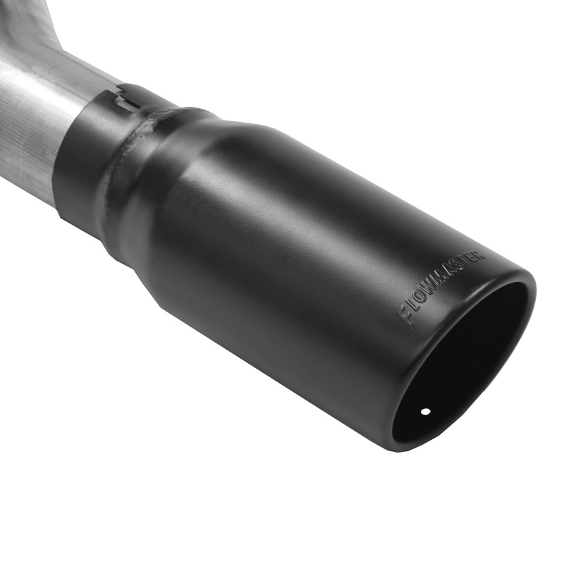 Ford F-350 Super Duty Performance Exhaust - Flowmaster - Cat-Back, Single Side Exit, Flow FX - Black - `17-`26