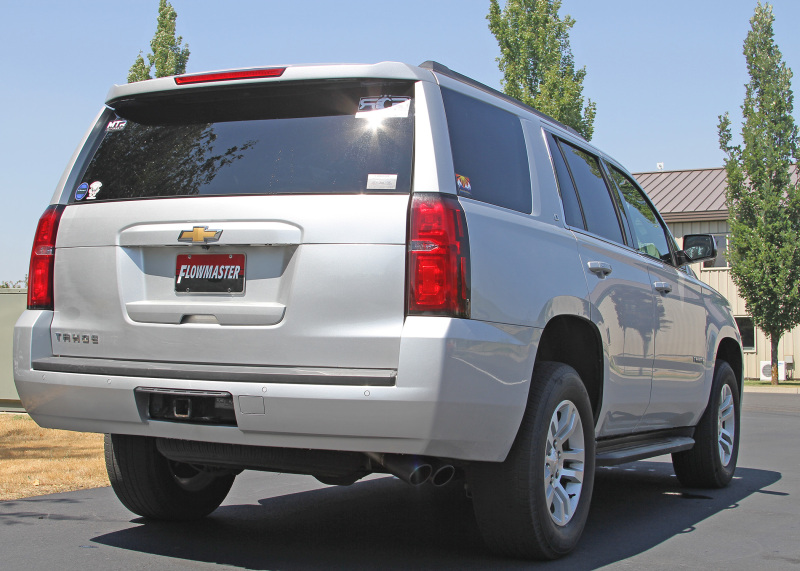 Chevrolet Tahoe Performance Exhaust - Flowmaster - Cat-Back - Black - `15-`20