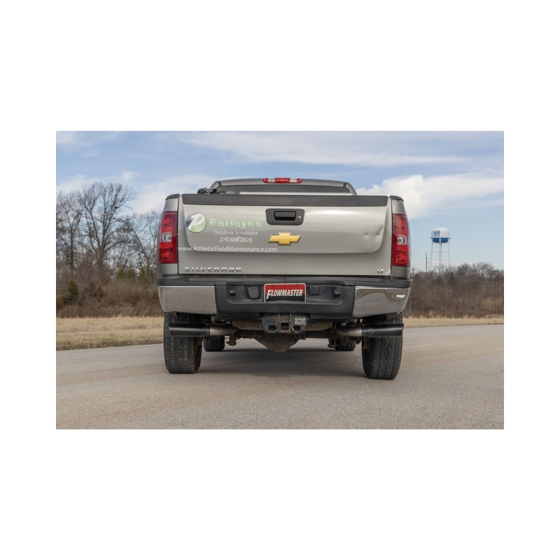 Chevrolet 3500HD Performance Exhaust - Flowmaster - Flow FX Cat Back - Black - `11-`19