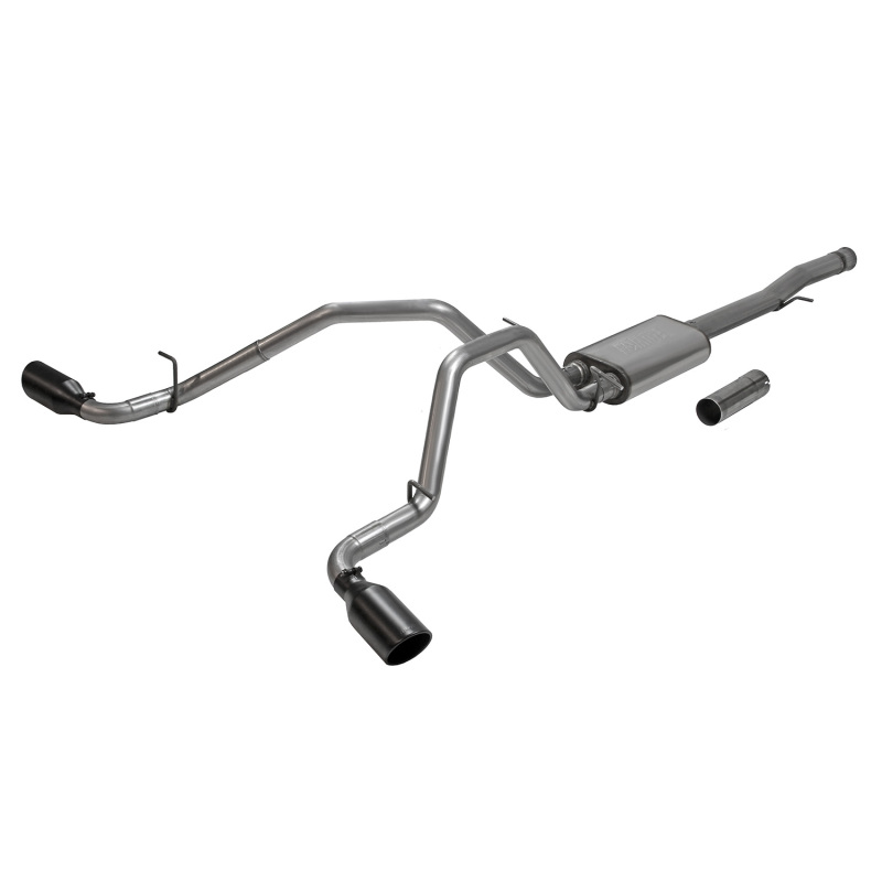 Chevrolet Silverado 1500 Performance Exhaust - Flowmaster - FlowFX Cat-Back Dual Side Exit - Black - `11-`18