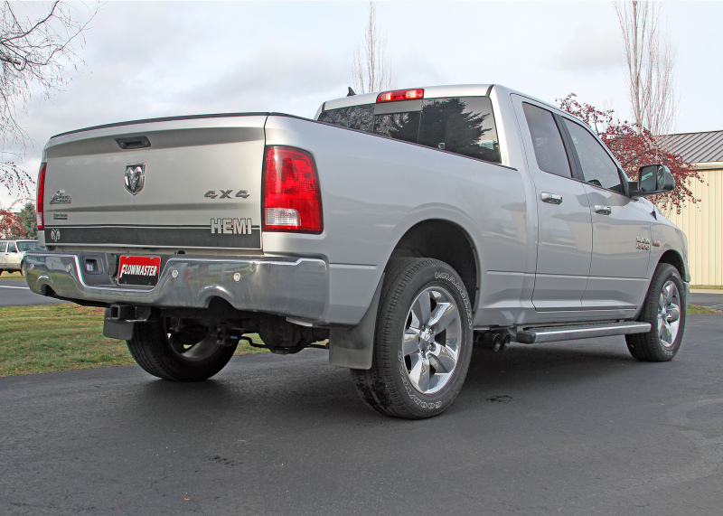 Dodge RAM 1500 Performance Exhaust - Flowmaster - FlowFX Cat-Back, Dual Same Side Out Exit, Black Ceramic Tips - Black - `09-`24