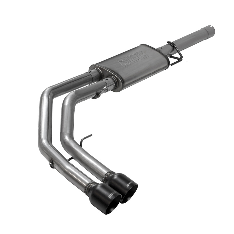 Dodge RAM 1500 Performance Exhaust - Flowmaster - FlowFX Cat-Back, Dual Same Side Out Exit, Black Ceramic Tips - Black - `09-`24