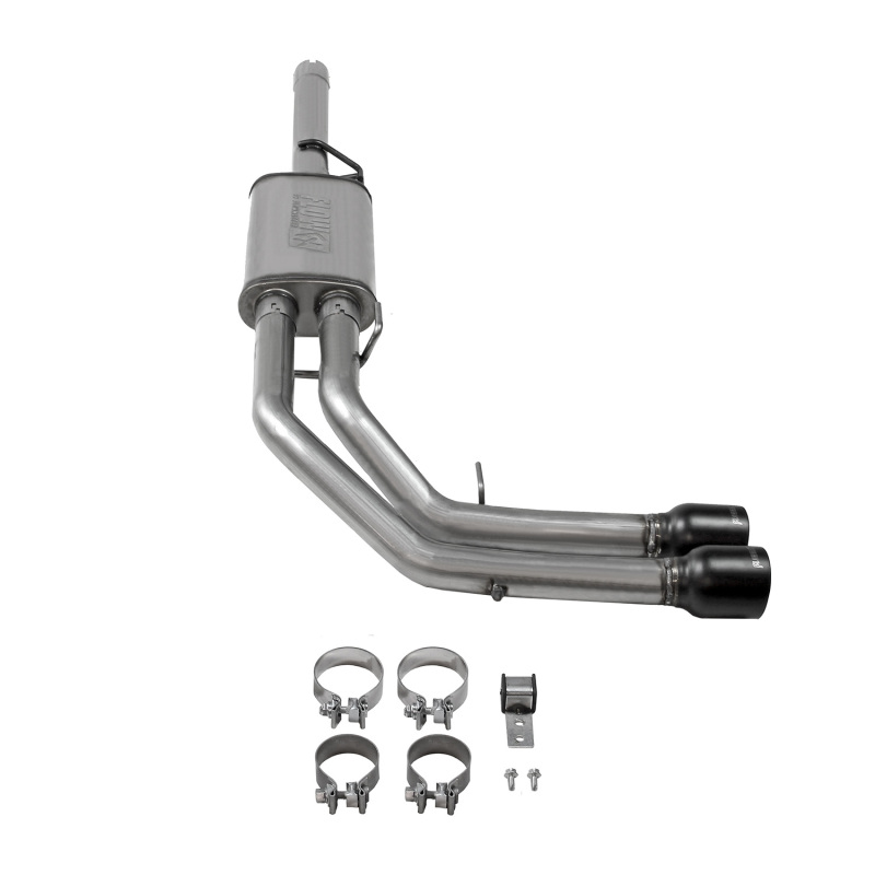 Dodge RAM 1500 Performance Exhaust - Flowmaster - FlowFX Cat-Back, Dual Same Side Out Exit, Black Ceramic Tips - Black - `09-`24