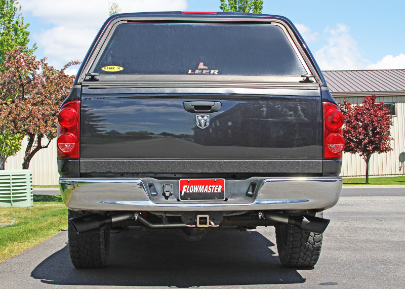 Dodge Ram 1500 Performance Exhaust - Dual Side Exit - Flowmaster - FlowFX Cat-Back Exhaust System - `06-`08