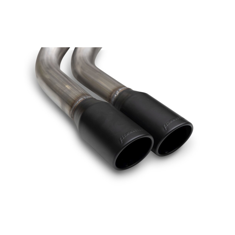 Ford Ranger Performance Exhaust - Rear - Flowmaster - Flow FX Cat-Back, Dual Same Side Exit - Black - `19-`23