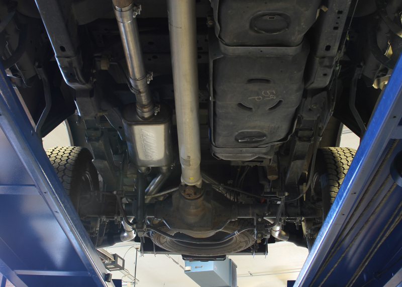 Ford F350 Super Duty Performance Exhaust - Dual Side Exit - Flowmaster - FlowFX Cat Back - Black - `17-`25