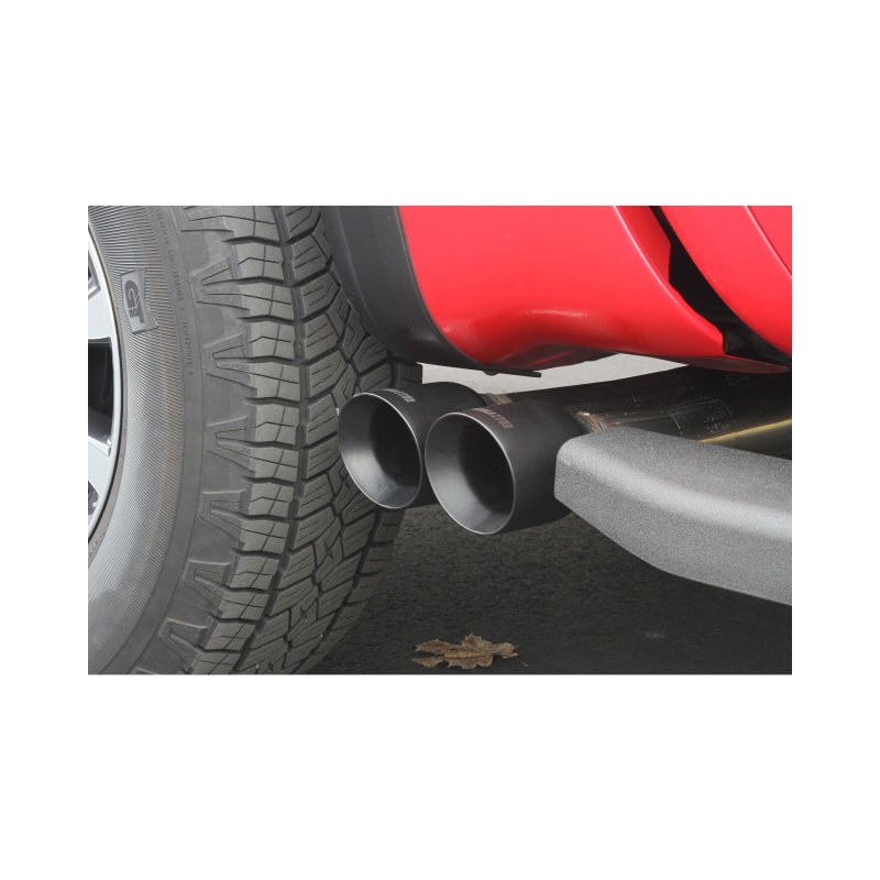 Nissan Titan Performance Exhaust - Flowmaster - Flow FX Cat-Back Dual Same Side Out Exit - Black - `17-`24