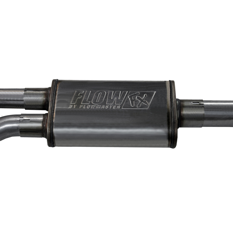 Nissan Titan Performance Exhaust - Flowmaster - Flow FX Cat-Back Dual Same Side Out Exit - Black - `17-`24