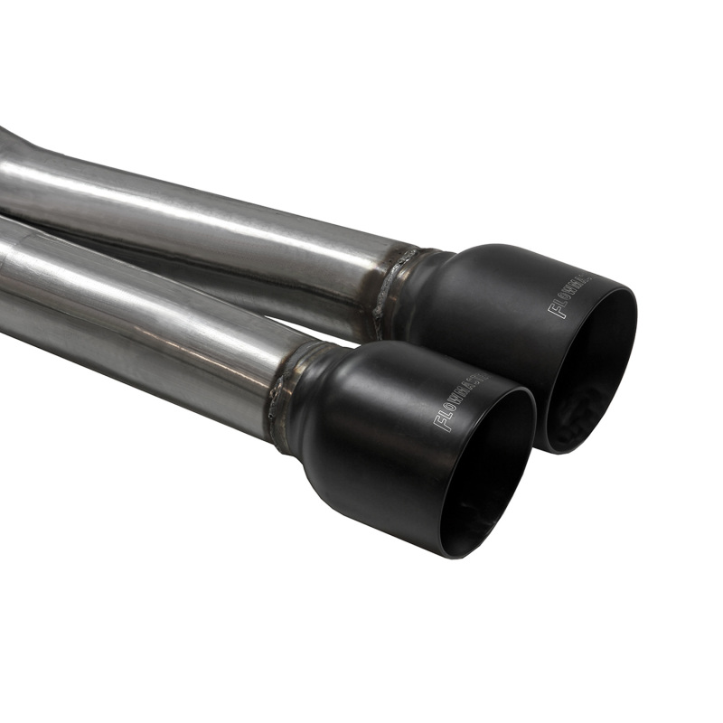Nissan Titan Performance Exhaust - Flowmaster - Flow FX Cat-Back Dual Same Side Out Exit - Black - `17-`24