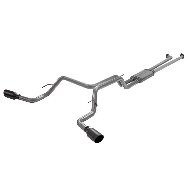 Toyota Tundra Performance Exhaust - Dual Side Exit - Flowmaster - Flow FX Cat-Back - Black - `07-`09