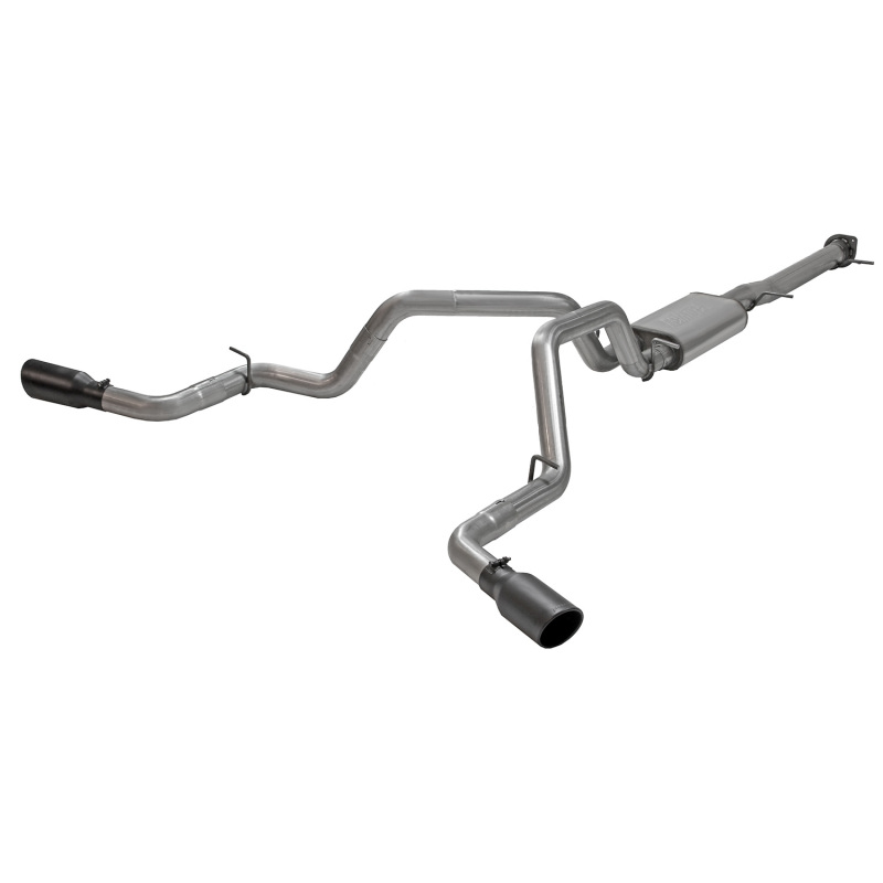 Chevrolet 2500HD Performance Exhaust - Dual Side Exit - Flowmaster - Flow FX Cat-Back - Black - `20-`25