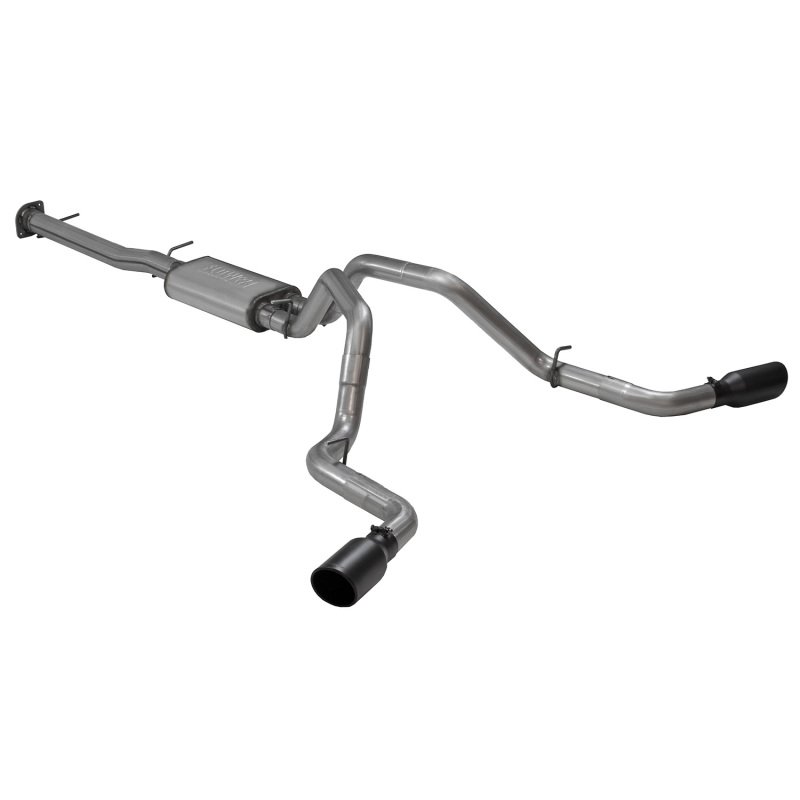 Chevrolet 3500HD Performance Exhaust - Dual Side Exit - Flowmaster - Flow FX Cat-Back - Black - `20-`25
