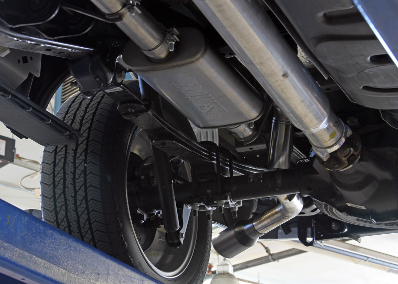 Ford F-150 Performance Exhaust - Flowmaster - Flow FX Cat Back, Single Out Side Exit - Black - `21-`26