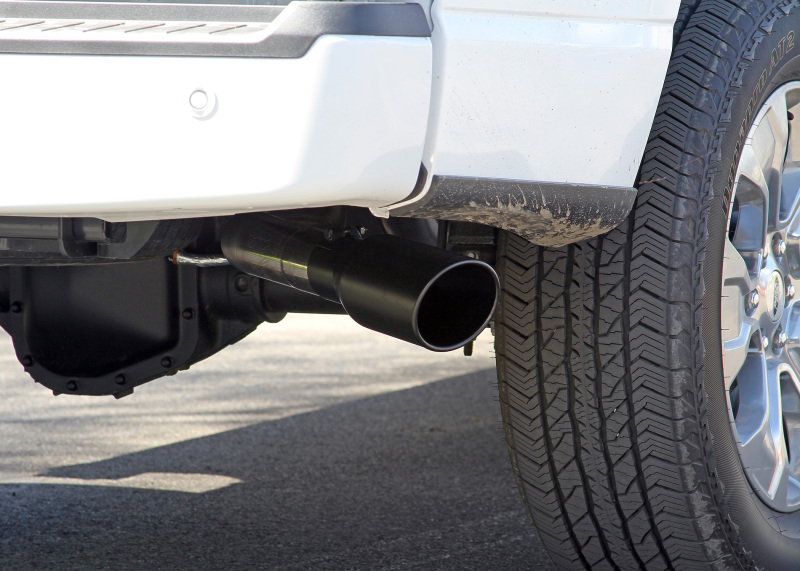 Ford F-150 Performance Exhaust - Flowmaster - Flow FX Cat Back, Single Out Side Exit - Black - `21-`26