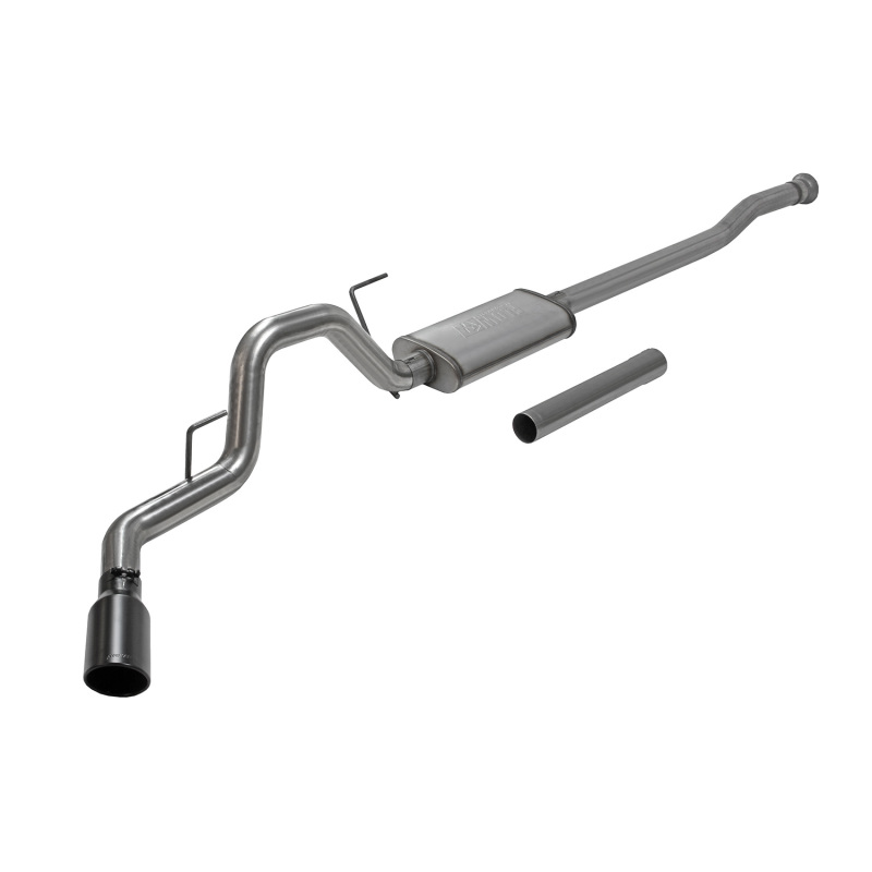 Ford F-150 Performance Exhaust - Flowmaster - Flow FX Cat Back, Single Out Side Exit - Black - `21-`26