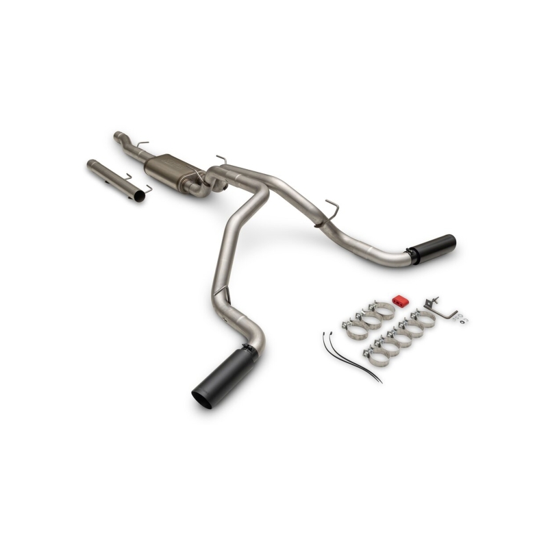 RAM 2500 Performance Exhaust - Dual Rear Exit - Flowmaster - Flow FX Cat-Back - Black - `14-`24