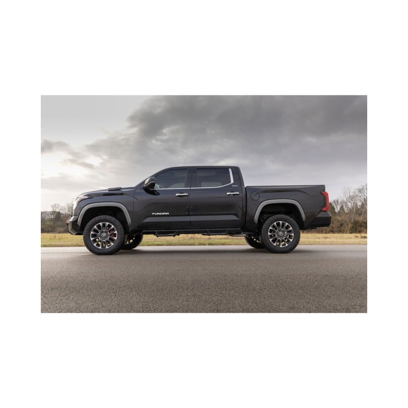 Toyota Tundra Performance Exhaust - Dual Side Exit - Flowmaster - Flow FX Cat-Back - Black - `22-`26