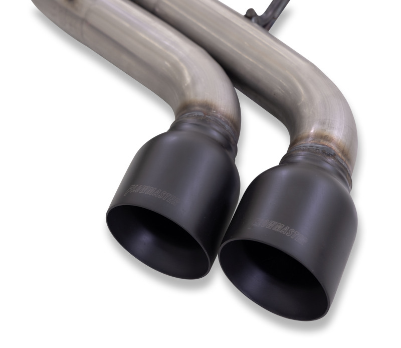 Toyota Tundra Performance Exhaust - Dual Side Exit - Flowmaster - Flow FX Cat-Back - Black - `22-`26