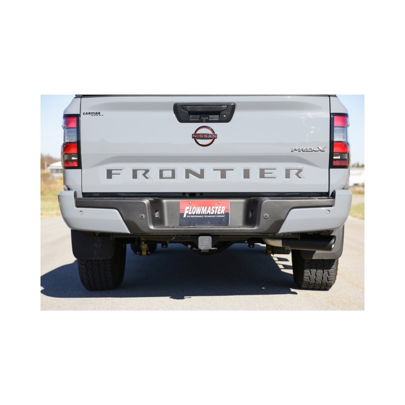 Nissan Frontier Performance Exhaust - Rear - Flowmaster - Flow FX Cat-Back - Black - `22-`26