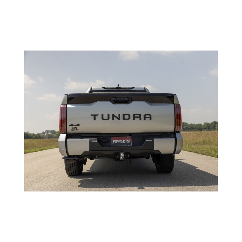 Toyota Tundra Performance Exhaust - Single Side Exit - Flowmaster - Flow FX - Black - `22-`26