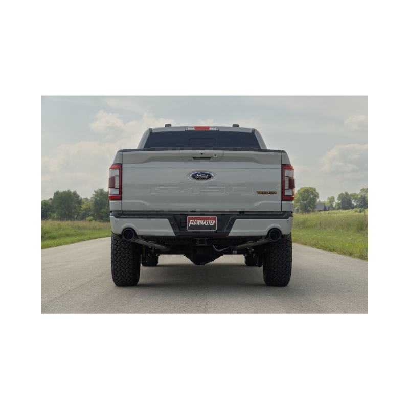 Ford F-150 Performance Exhaust - Flowmaster - FlowFX Cat-Back - Black - `21-`26