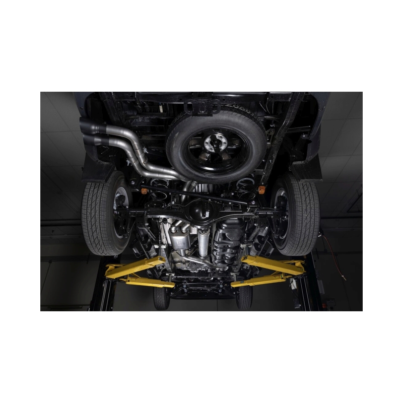 Toyota Tacoma Performance Exhaust - Flowmaster - Cat Back, Flow FX - Black - `24-`26