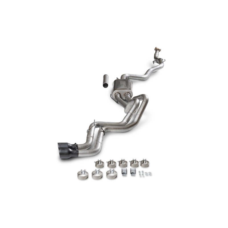 Toyota Tacoma Performance Exhaust - Flowmaster - Cat Back, Flow FX - Black - `24-`26