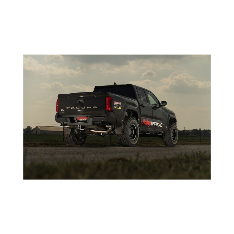 Toyota Tacoma Performance Exhaust - Flowmaster - Flow FX Cat-Back Dual Exit - Black - `24-`26