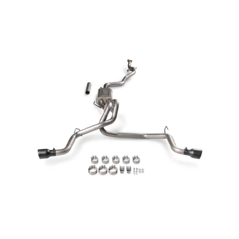Toyota Tacoma Performance Exhaust - Flowmaster - Flow FX Cat-Back Dual Exit - Black - `24-`26