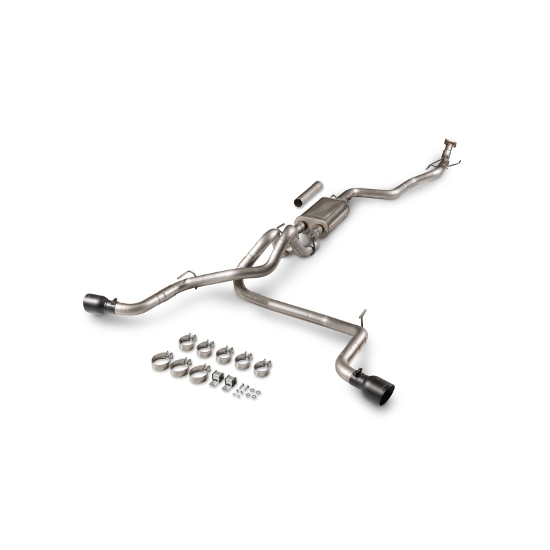 Toyota Tacoma Performance Exhaust - Flowmaster - Flow FX Cat-Back Dual Exit - Black - `24-`26