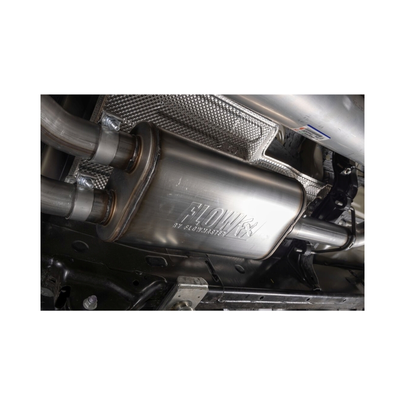 Toyota Tacoma Performance Exhaust - Flowmaster - Flow FX Cat-Back Dual Exit - Black - `24-`26