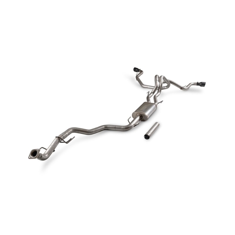 Toyota Tacoma Performance Exhaust - Flowmaster - Flow FX Cat-Back Dual Exit - Black - `24-`26