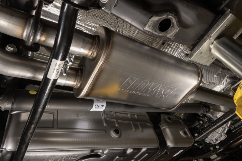 Chevrolet Suburban Performance Exhaust - Dual Exit - Flowmaster - Flow FX Cat-Back - Black Chrome - `21-`26