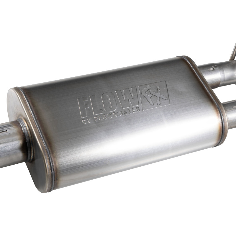 Chevrolet Suburban Performance Exhaust - Dual Exit - Flowmaster - Flow FX Cat-Back - Black Chrome - `21-`26