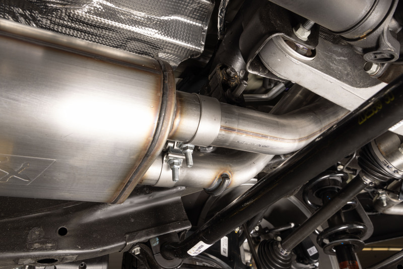 Chevrolet Tahoe Performance Exhaust - Dual Exit - Flowmaster - Flow FX Cat-Back - Black Chrome - `21-`26