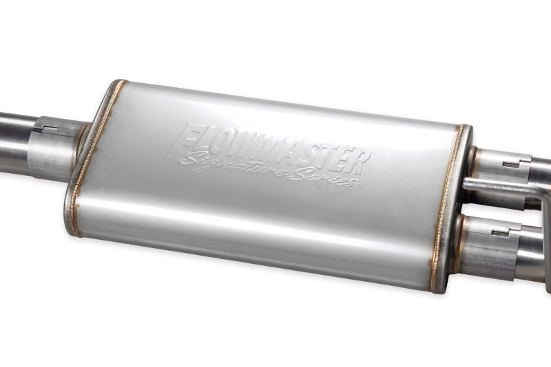 RAM 1500 Performance Exhaust - Rear - Flowmaster - Signature Series Cat-Back - Brushed Stainless Steel - `09-`24