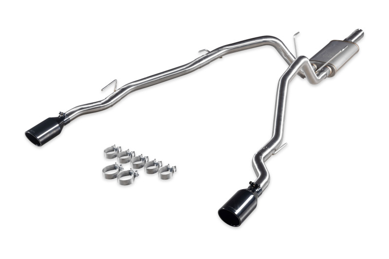 RAM 1500 Performance Exhaust - Rear - Flowmaster - Signature Series Cat-Back - Brushed Stainless Steel - `09-`24