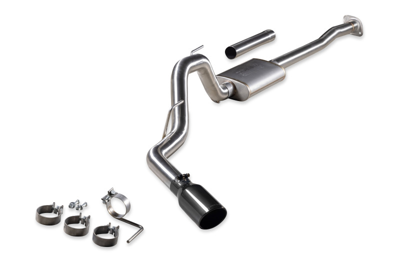Ford F-150 Performance Exhaust - Rear - Flowmaster - Signature Series Cat-Back - Brushed Stainless Steel - `15-`20