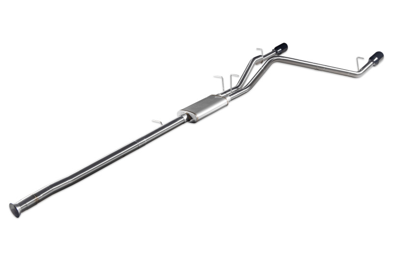Ram 1500 Performance Exhaust - Rear - Flowmaster - Signature Series Cat Back - Black Chrome - `19-`24