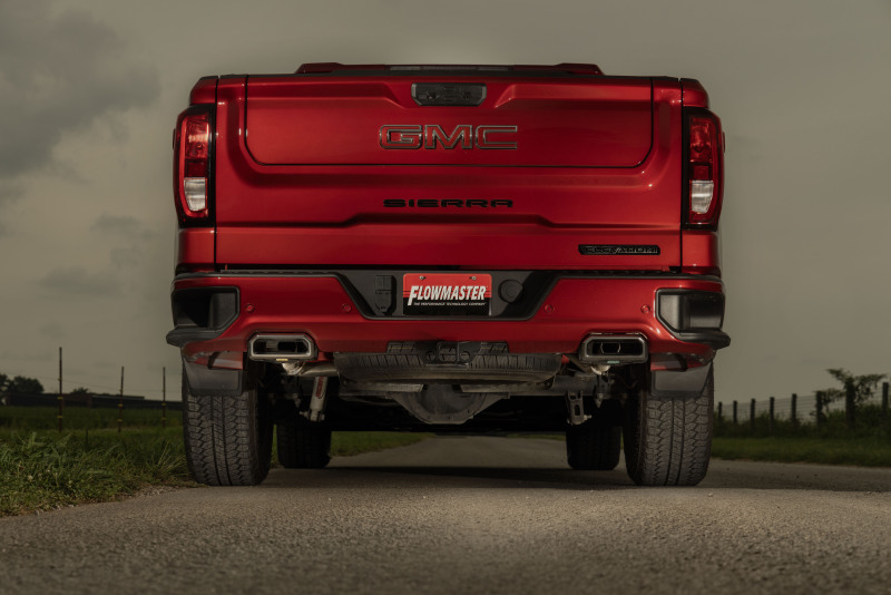 GMC Sierra 1500 Performance Exhaust - Flowmaster - Signature Series Cat-Back - `19-`26