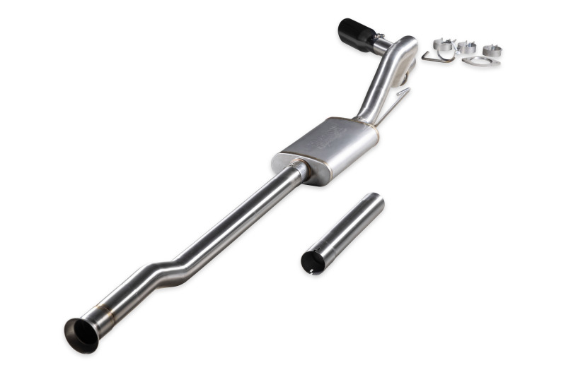 Ford F-150 Performance Exhaust - Rear - Flowmaster - Signature Series Cat-Back - Black - `21-`26