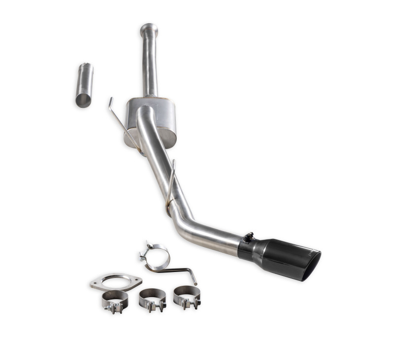 Ford F-150 Performance Exhaust - Rear - Flowmaster - Signature Series Cat-Back - Black - `21-`26