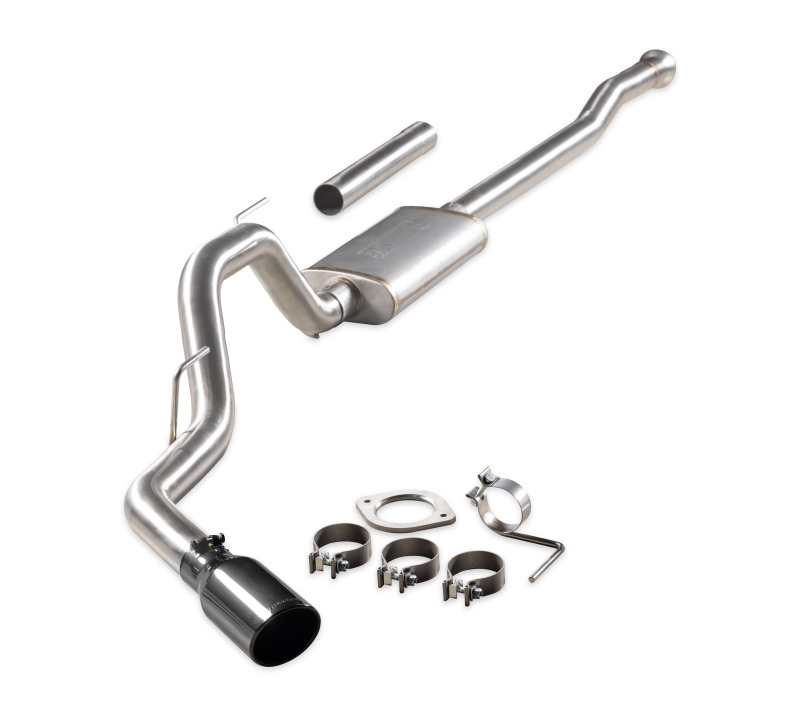 Ford F-150 Performance Exhaust - Rear - Flowmaster - Signature Series Cat-Back - Black - `21-`26