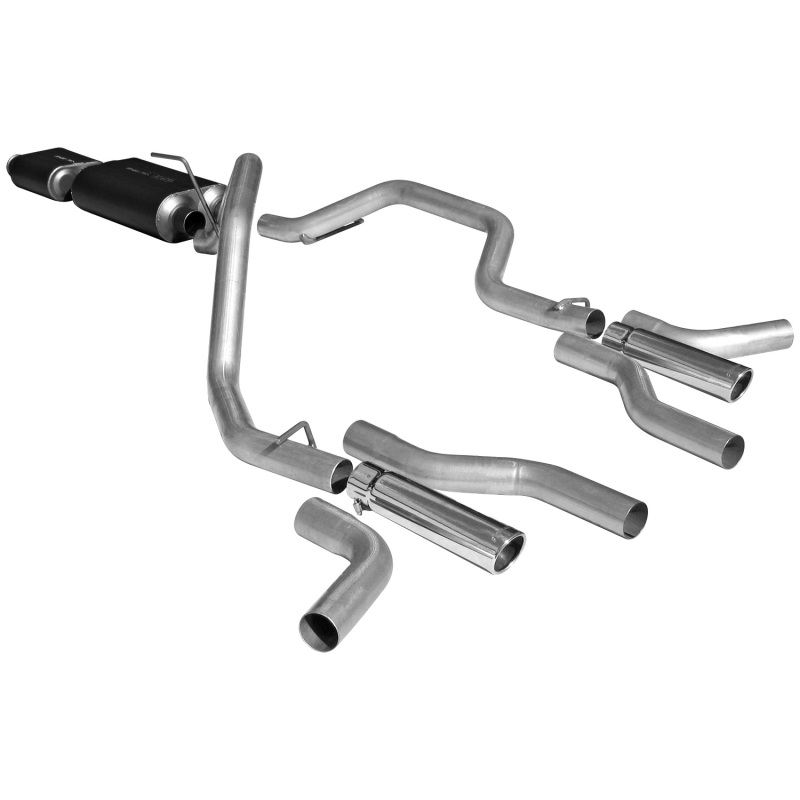 Toyota Tundra Performance Exhaust - Rear - Flowmaster - American Thunder Cat Back - `00-`06