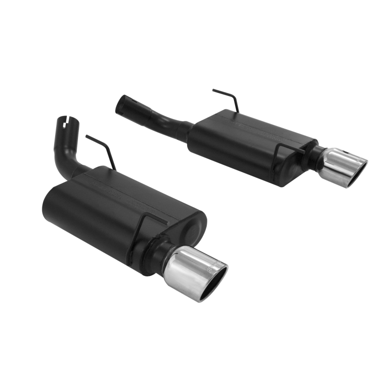Ford Mustang GT500 Performance Exhaust - Flowmaster - American Thunder Axle-Back - Polished Stainless Steel - `05-`10