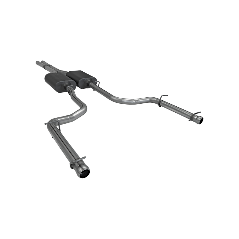 Dodge Challenger RT Performance Exhaust - Flowmaster - American Thunder Cat-Back - `09-`14
