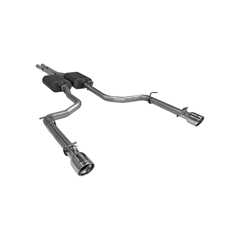 Chrysler 300C Performance Exhaust - Rear - Flowmaster - American Thunder Cat-Back + Super 40 Series Mufflers + Scavenger Series X-pipe - `05-`10